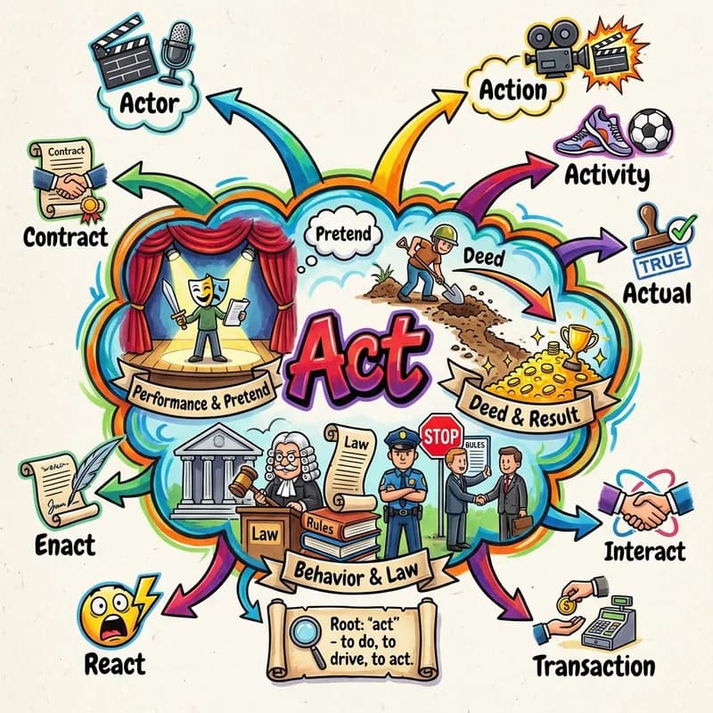 act 的心智圖