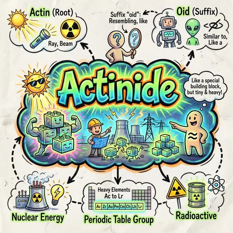 actinide 的心智圖