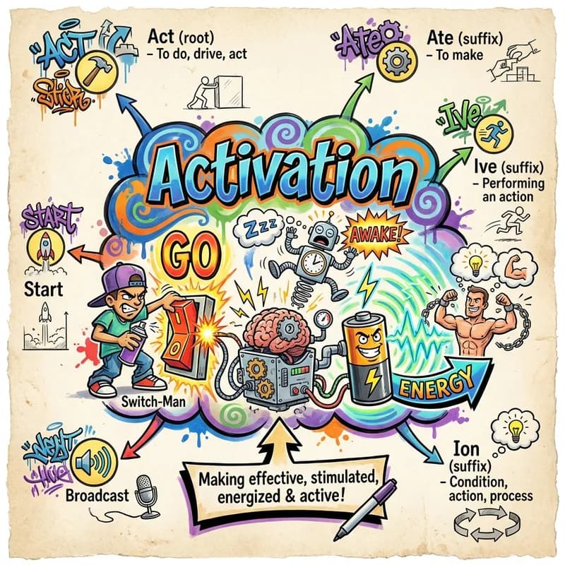 activation 的心智圖
