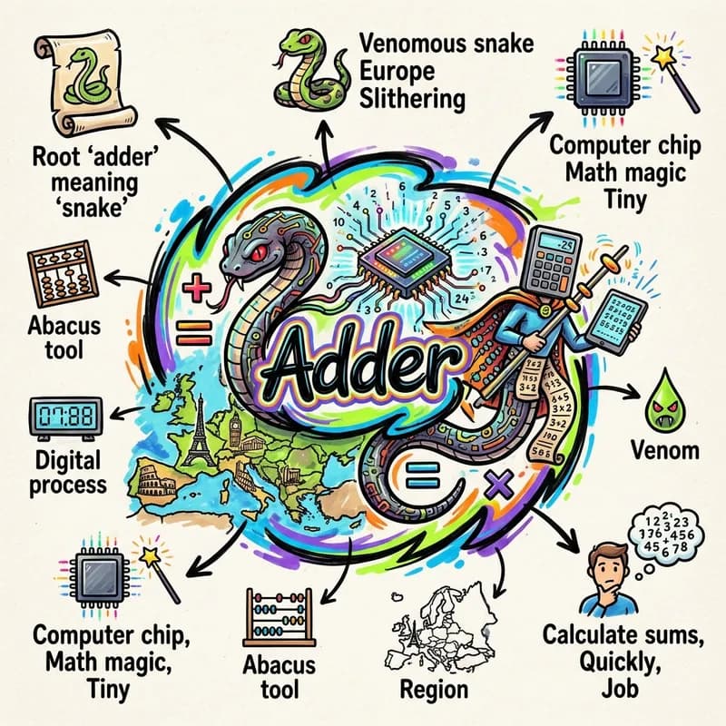 adder 的心智圖