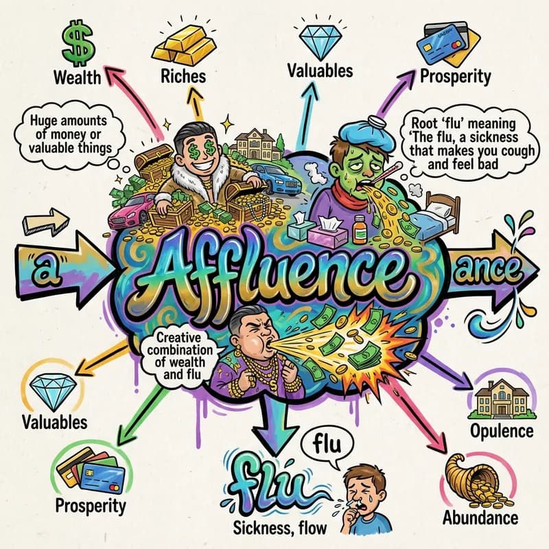 affluence 的心智圖