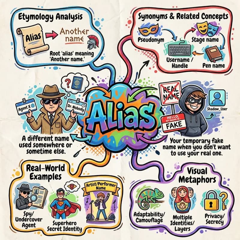 alias 的心智圖