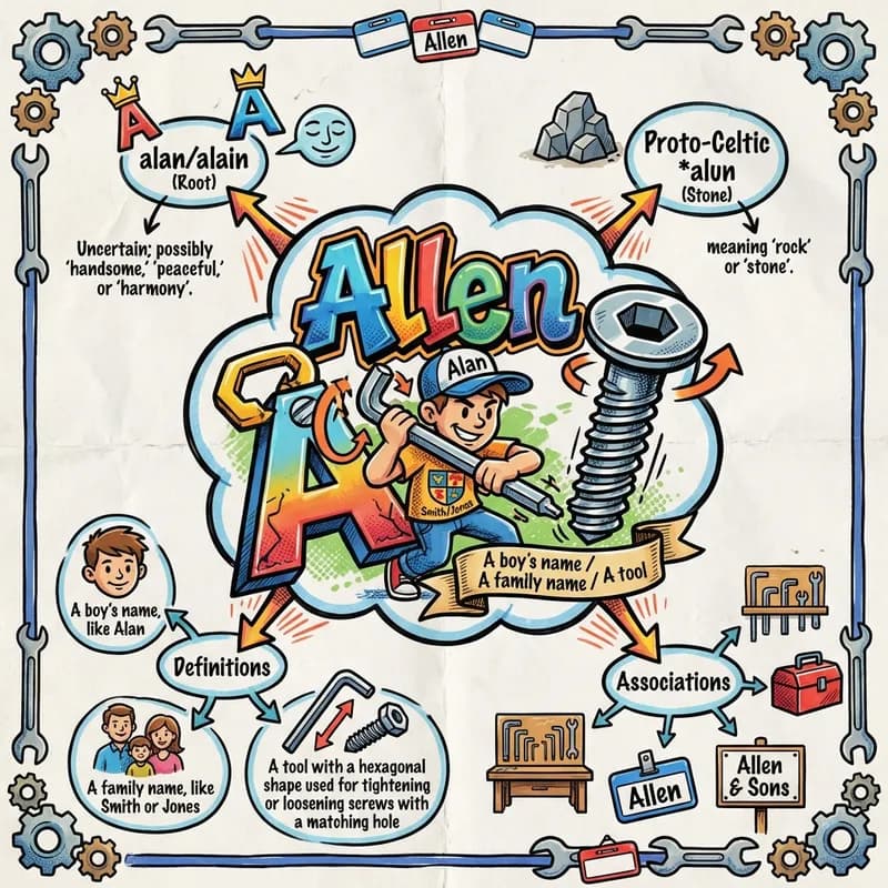 allen 的心智圖