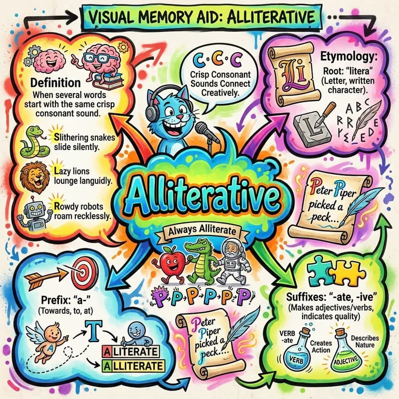alliterative 的心智圖