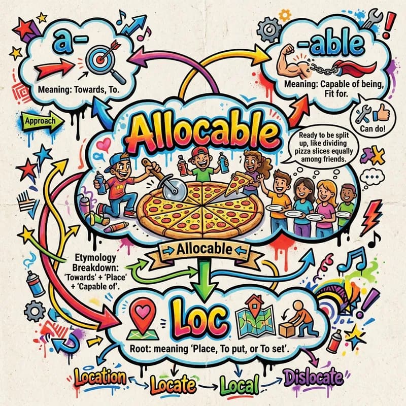 allocable 的心智圖