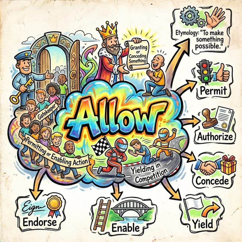 allow 的心智圖
