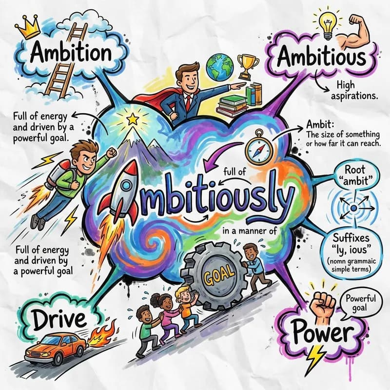 ambitiously 的心智圖