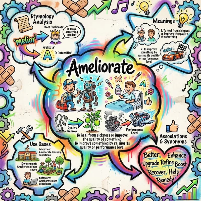 ameliorate 的心智圖