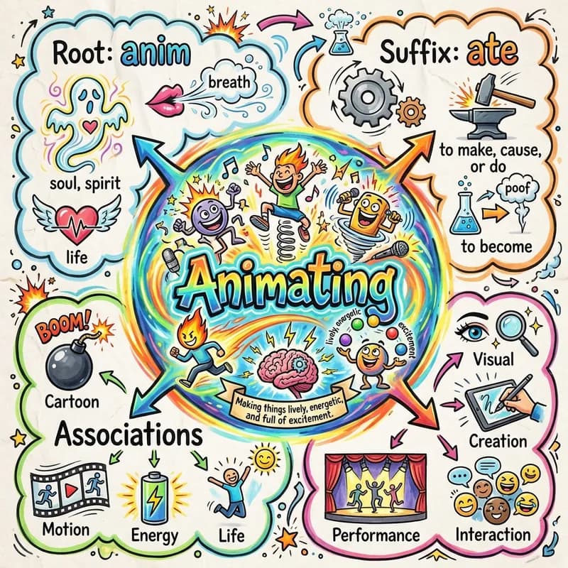 animating 的心智圖