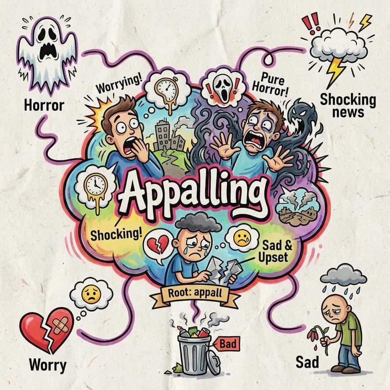 appalling 的心智圖