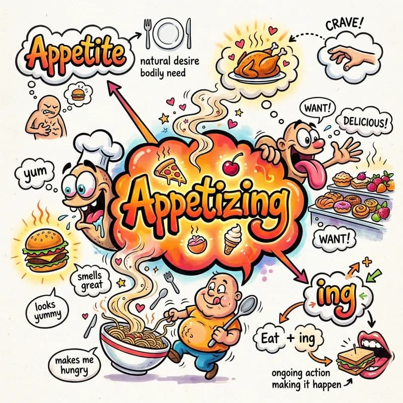 appetizing 的心智圖