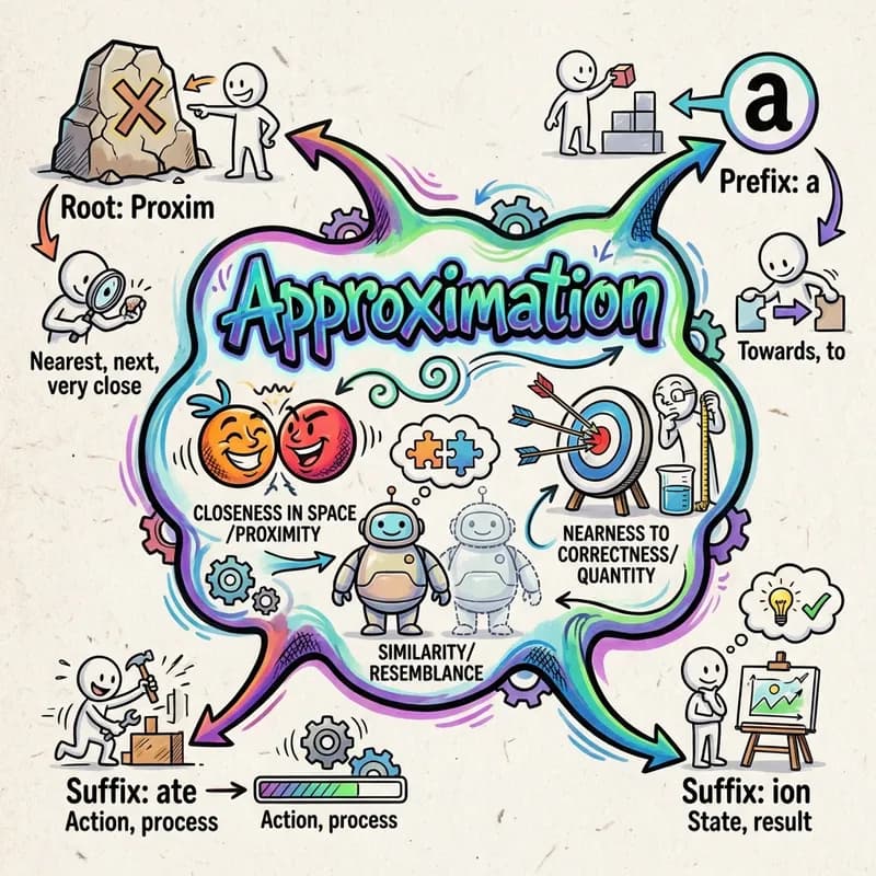 approximation 的心智圖