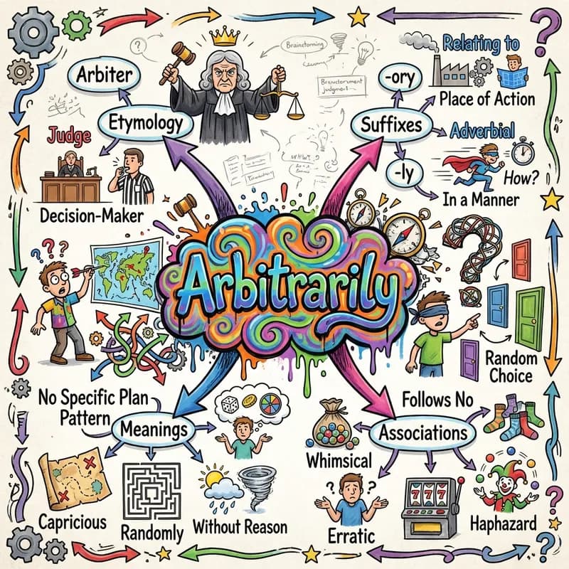 arbitrarily 的心智圖
