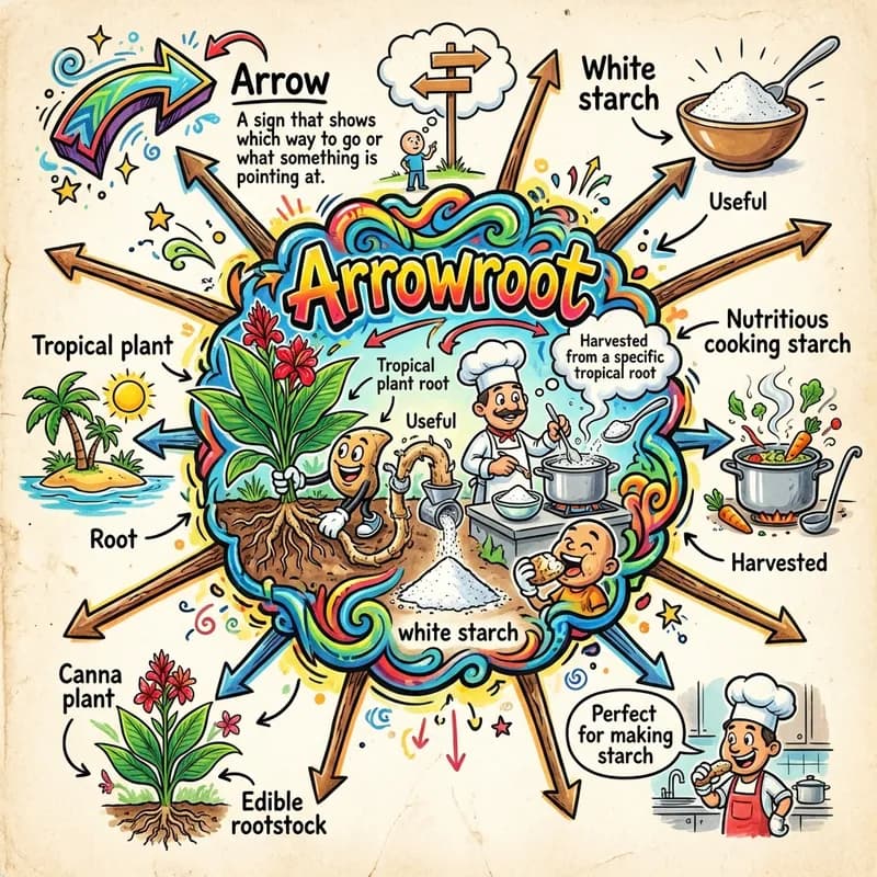 arrowroot 的心智圖