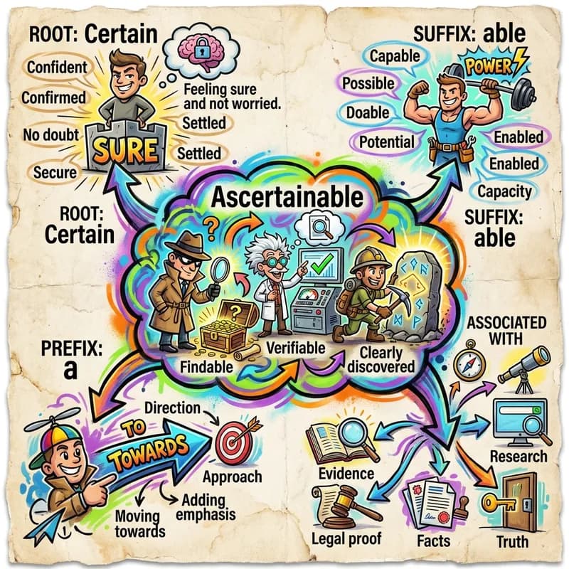 ascertainable 的心智圖