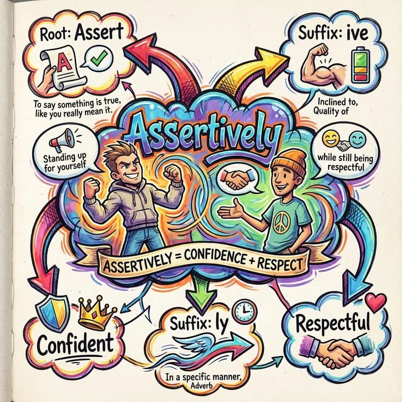 assertively 的心智圖