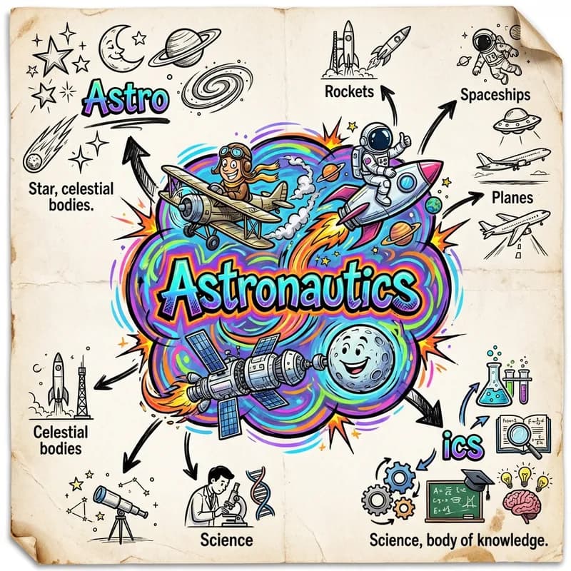 astronautics 的心智圖