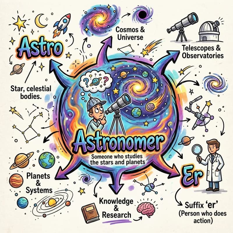 astronomer 的心智圖