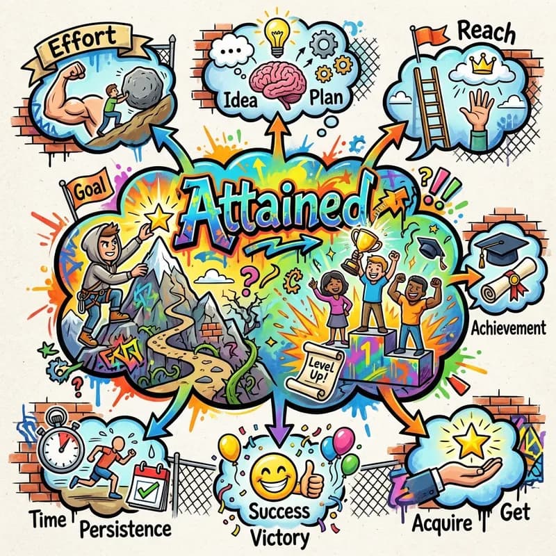 attained 的心智圖