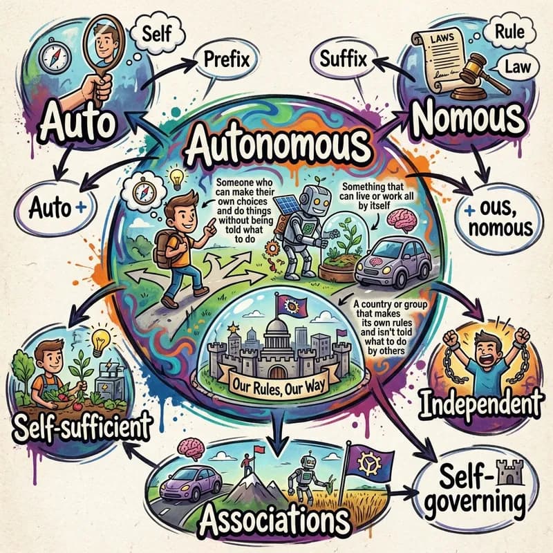 autonomous 的心智圖