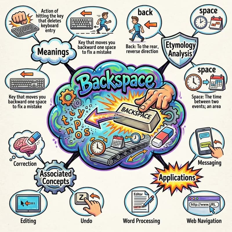 backspace 的心智圖
