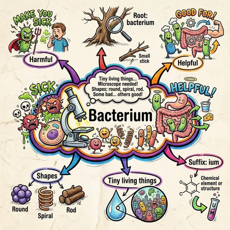 bacterium 的心智圖