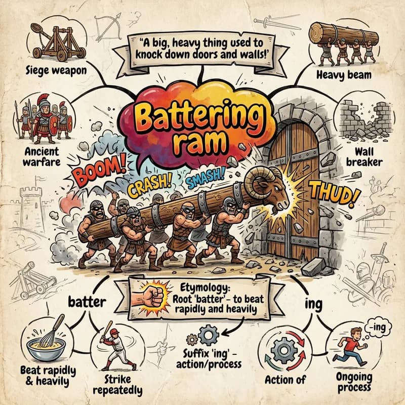 battering ram 的心智圖