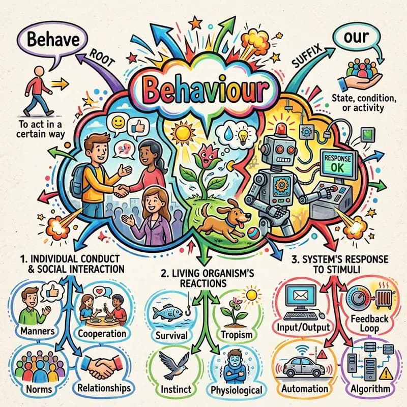 behaviour 的心智圖