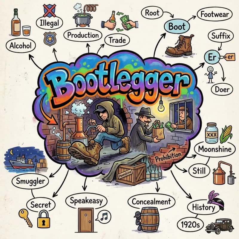 bootlegger 的心智圖