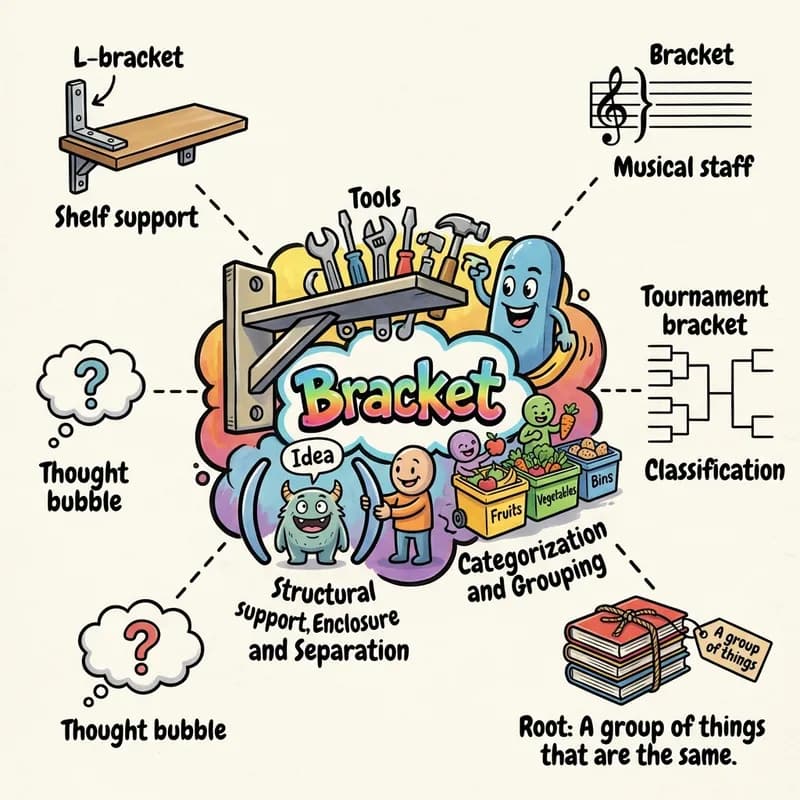 bracket 的心智圖