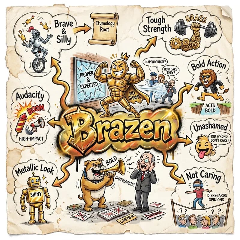 brazen 的心智圖