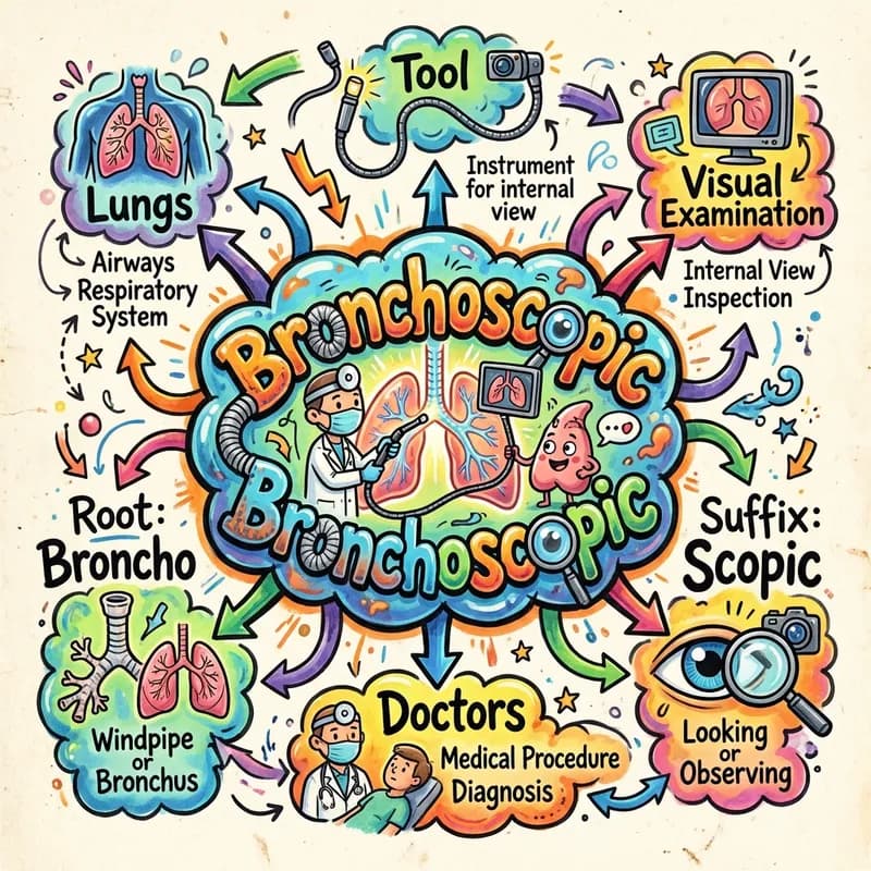 bronchoscopic 的心智圖