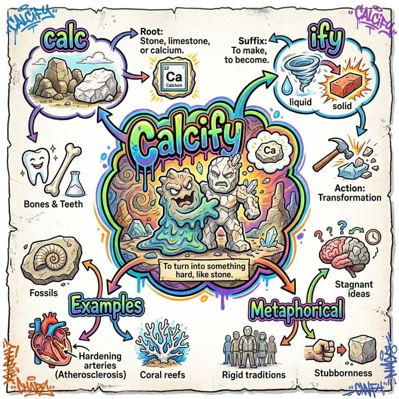 calcify 的心智圖