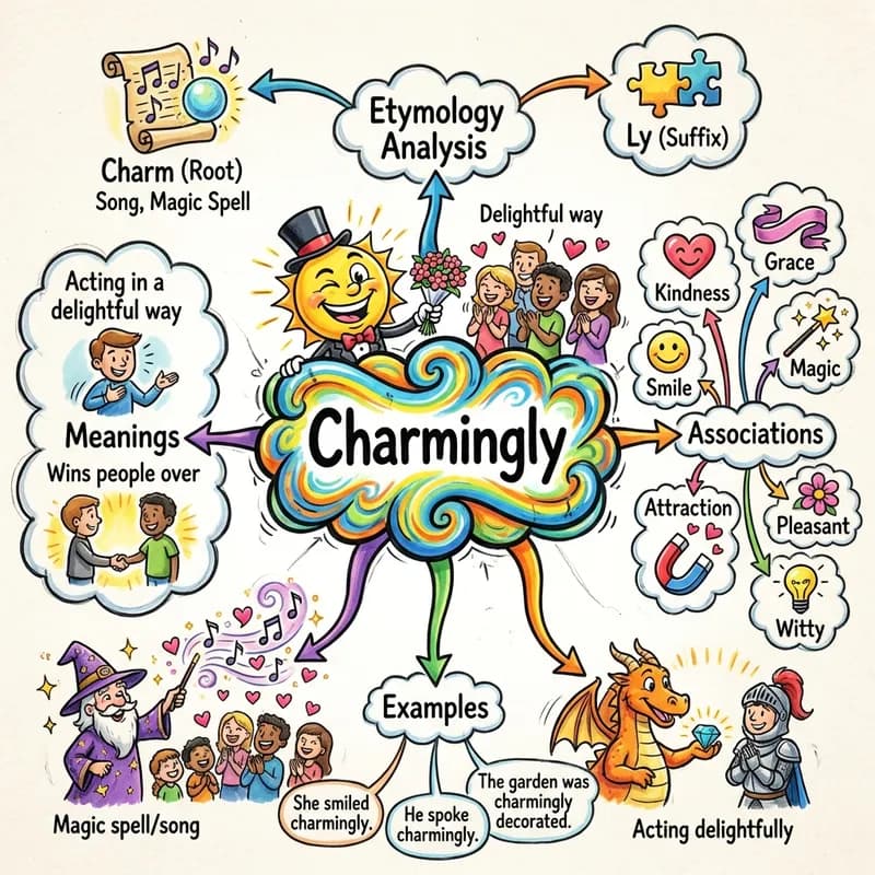charmingly 的心智圖