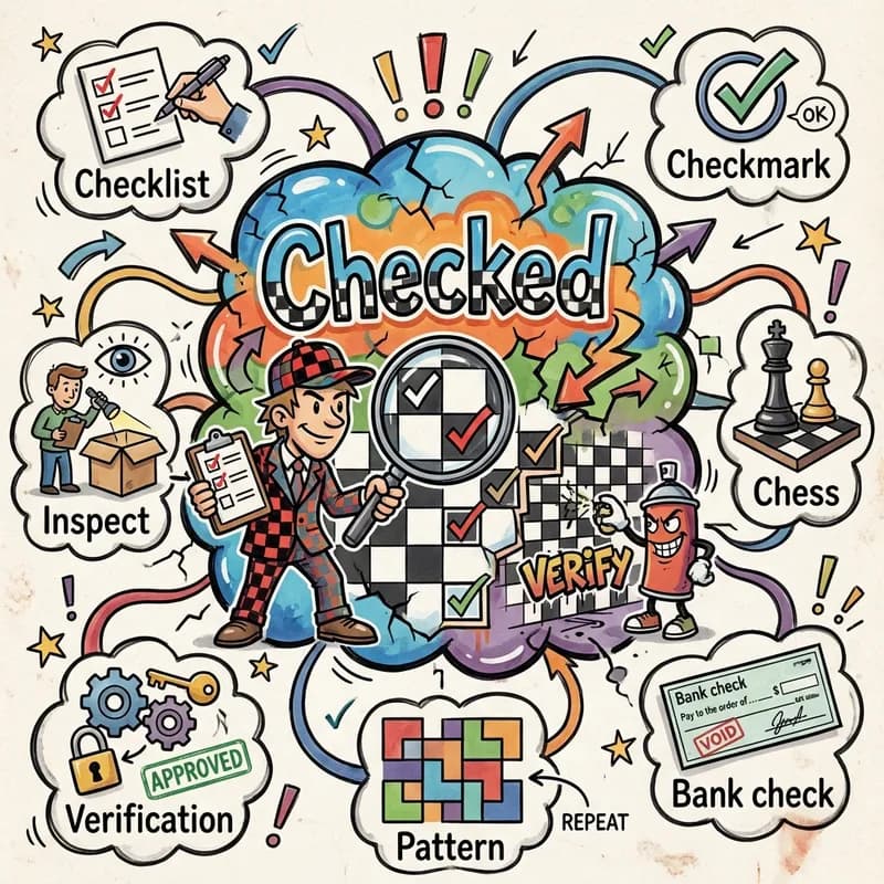 checked 的心智圖