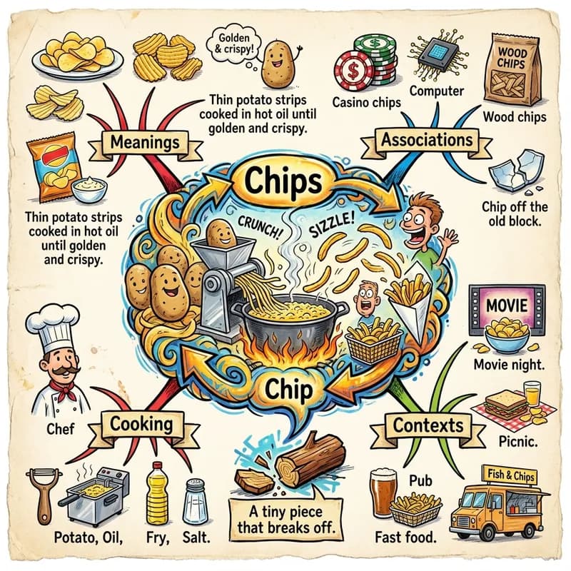 chips 的心智圖
