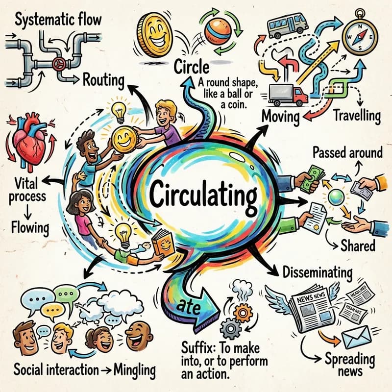 circulating 的心智圖