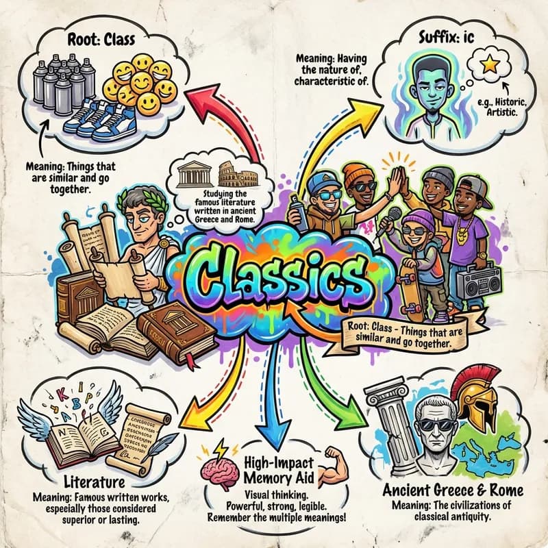 classics 的心智圖