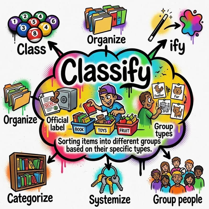 classify 的心智圖
