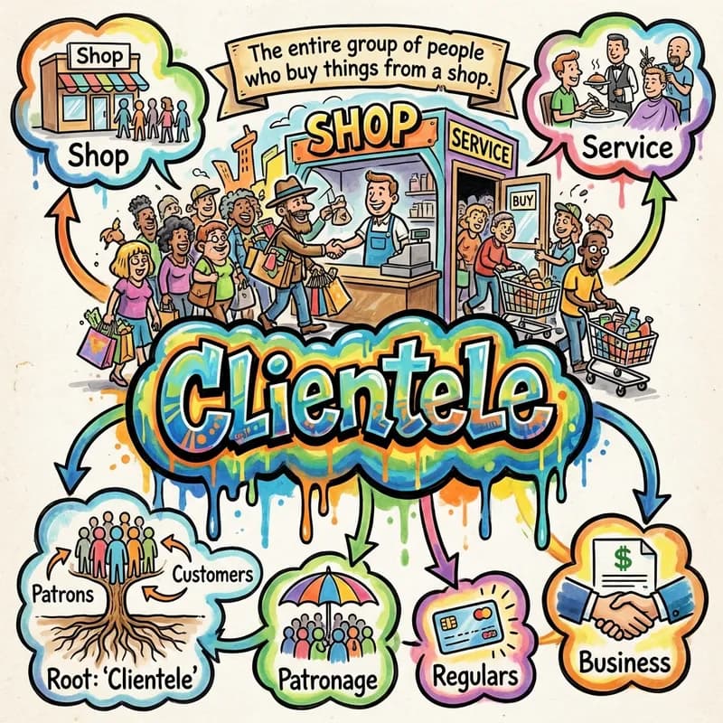 clientele 的心智圖
