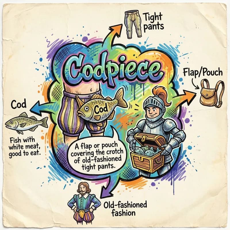 codpiece 的心智圖