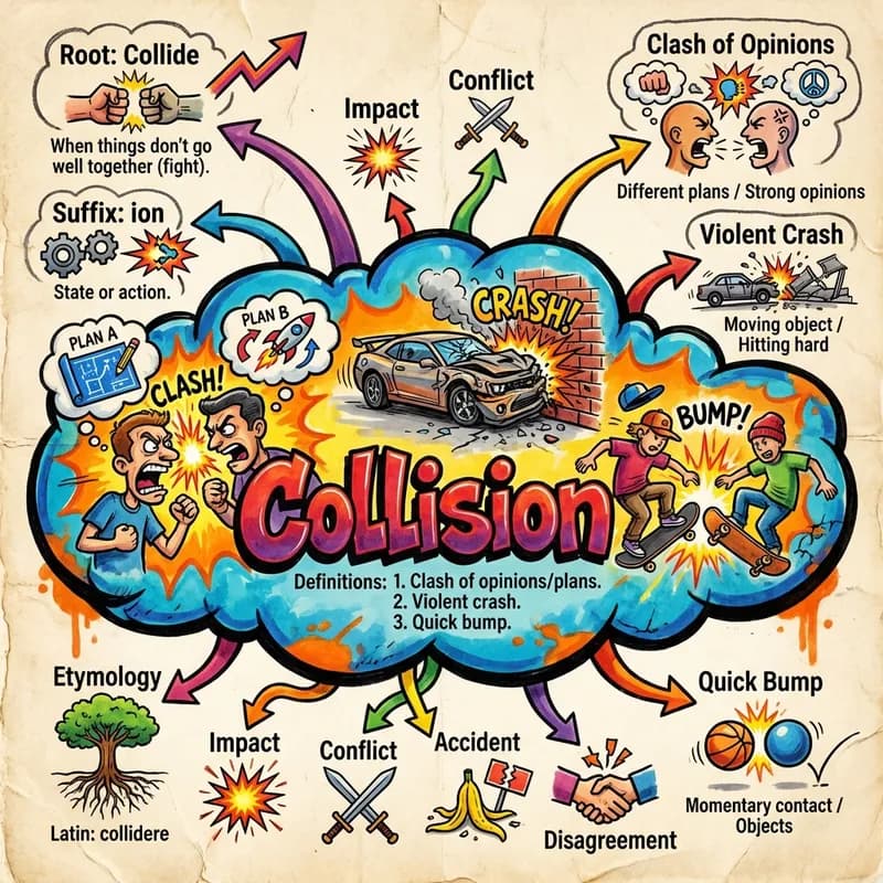 collision 的心智圖