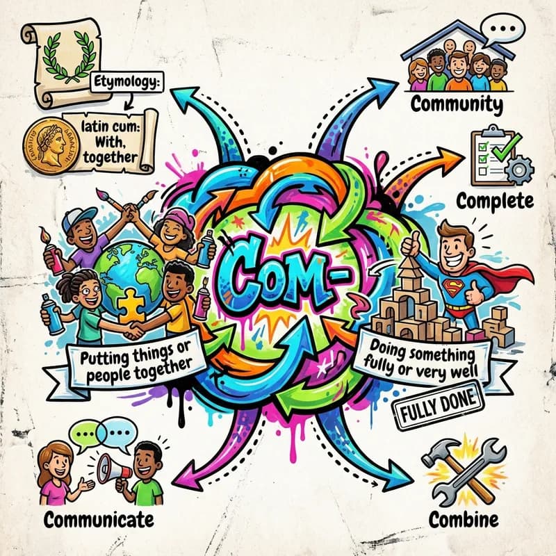 com- 的心智圖