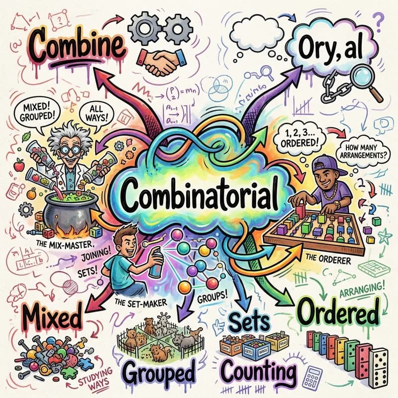 combinatorial 的心智圖