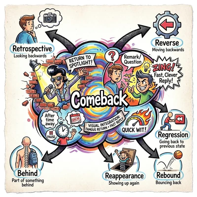 comeback 的心智圖