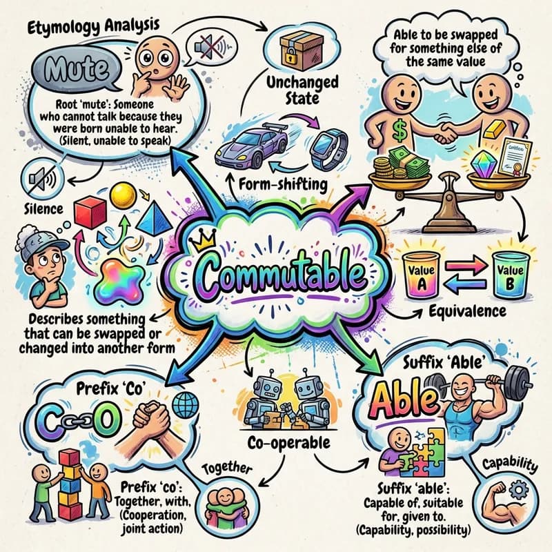commutable 的心智圖