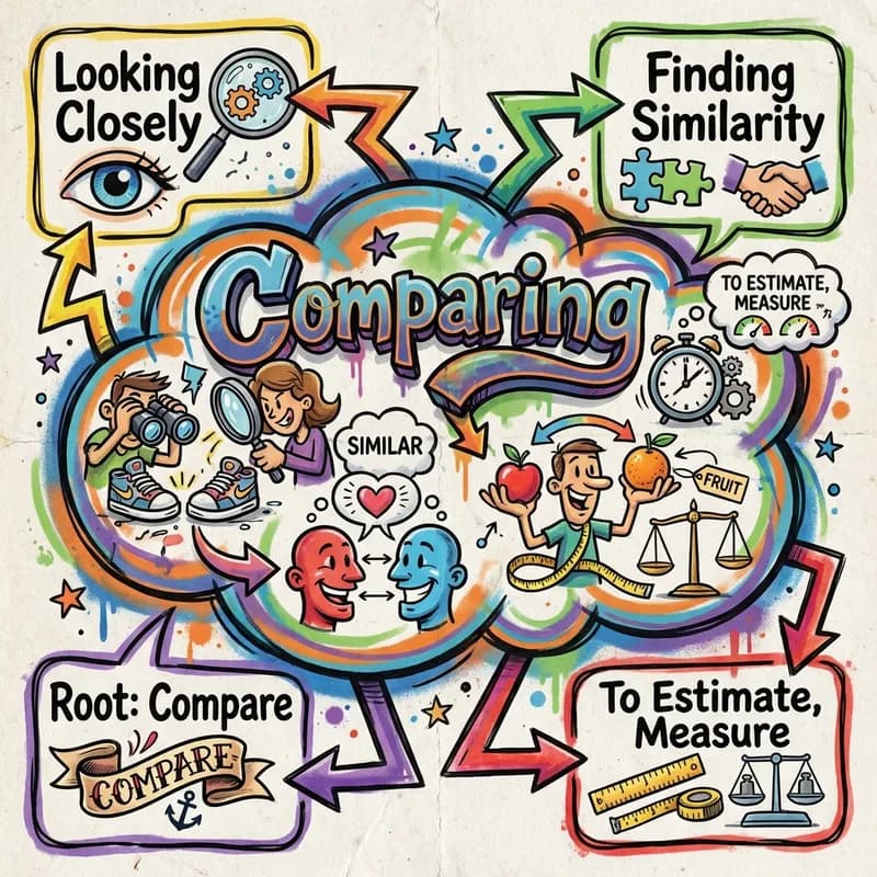 comparing 的心智圖
