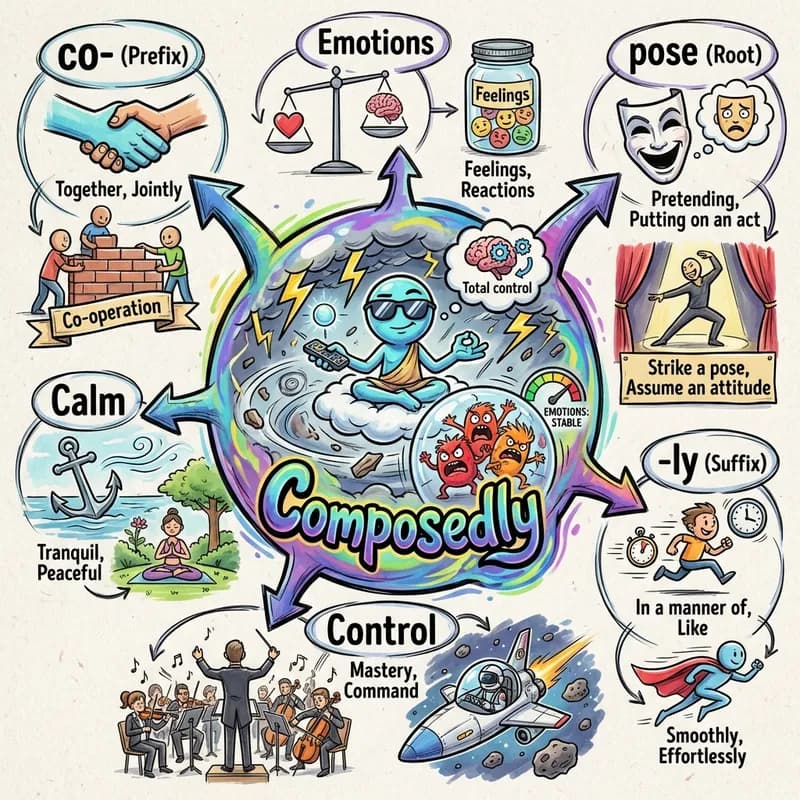 composedly 的心智圖