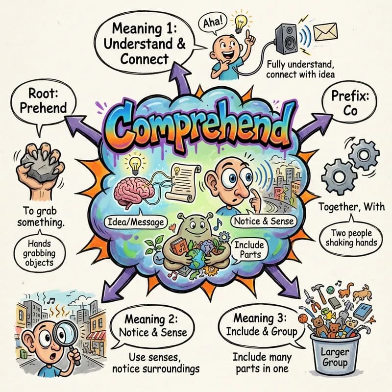 comprehend 的心智圖