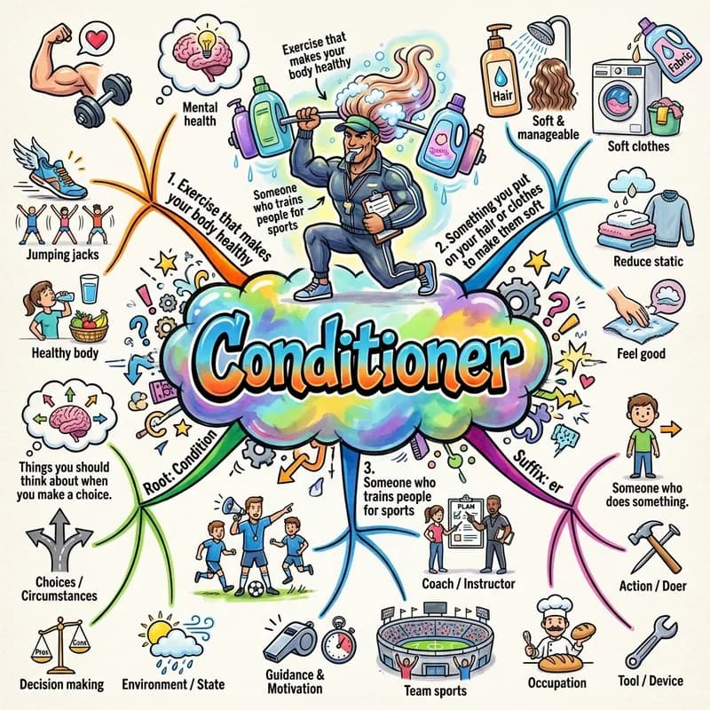 conditioner 的心智圖